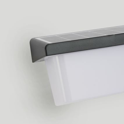 Brilagi - LED Solarna stenska svetilka s senzorjem SONCE RAY LED/6W/3,7V 2200 mAh IP44