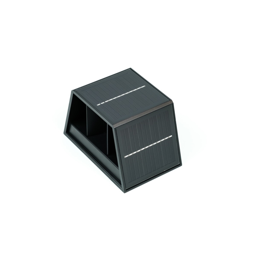 Brilagi - LED Solarna stenska svetilka SOLAR CUBE LED/2W/3,2V 1300 mAh IP54