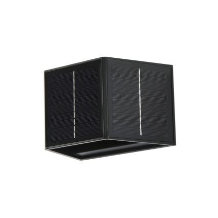 Brilagi - LED Solarna stenska svetilka SOLAR CUBE LED/2W/3,2V 1300 mAh IP54