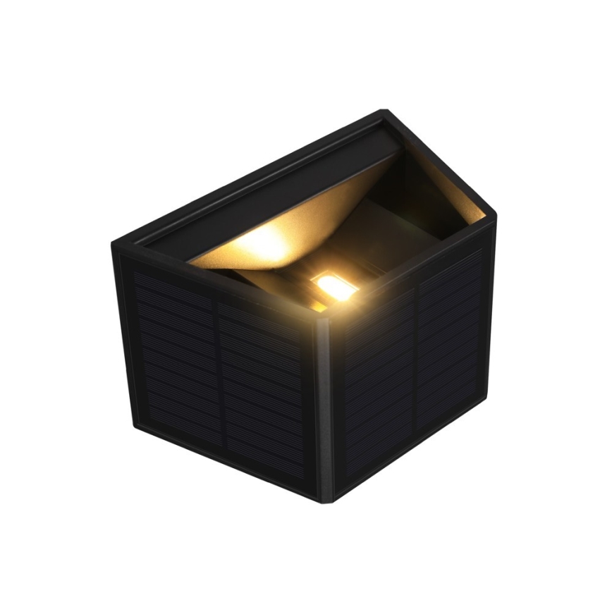 Brilagi - LED Solarna stenska svetilka SOLAR CUBE LED/2W/3,2V 1300 mAh IP54