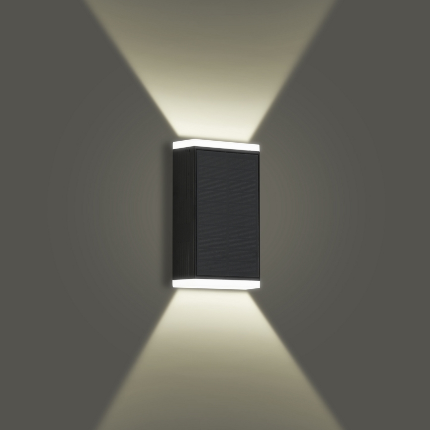 Brilagi - LED Solarna stenska svetilka SONCE GUARD LED/2W/3,7V 2000 mAh IP45