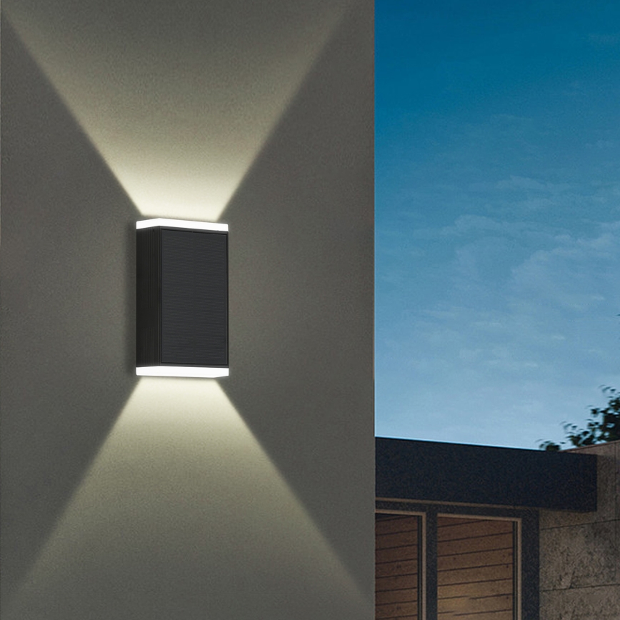 Brilagi - LED Solarna stenska svetilka SONCE GUARD LED/2W/3,7V 2000 mAh IP45