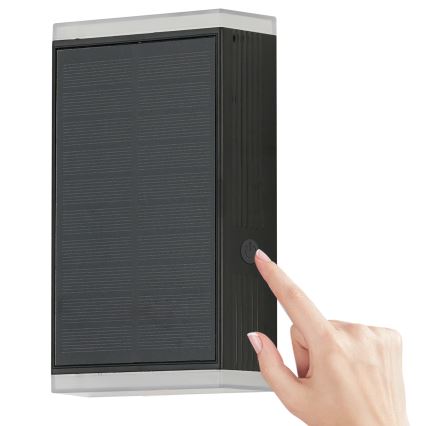 Brilagi - LED Solarna stenska svetilka SONCE GUARD LED/2W/3,7V 2000 mAh IP45
