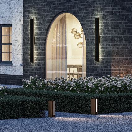 Brilagi - Zatemnjevalna LED solarna stenska svetilka SUN LED/5,5W/230V 100 cm 6000 mAh IP44