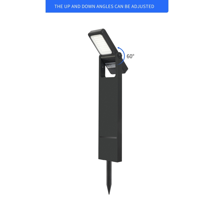 Brilagi - LED Solarna svetilka SONCE SPIKE LED/4W/3,7V 2200 mAh IP44