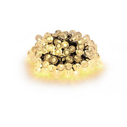 Brilagi - LED sončni dekorativni niz BUBBLE 300xLED/8 funkcij 30m IP65 topla bela 500 mAh