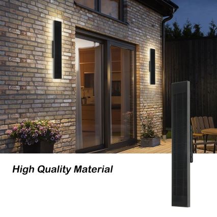 Brilagi - LED zatemnljivo sončno stensko svetilo SUN LED/4W/230V 60 cm 4000 mAh IP44