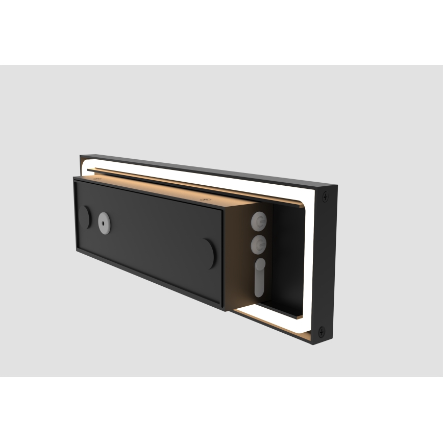 Brilagi - LED zatemnljivo solarno stensko svetilo SUN LED/2,5W/230V 30 cm 2000 mAh IP44
