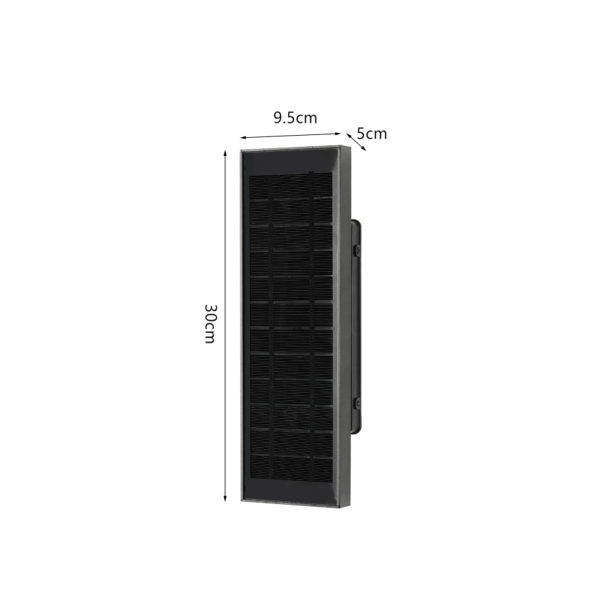Brilagi - LED zatemnjiva sončna stenska svetilka SUN LED/2,5W/3,7V 30 cm 2000 mAh IP44