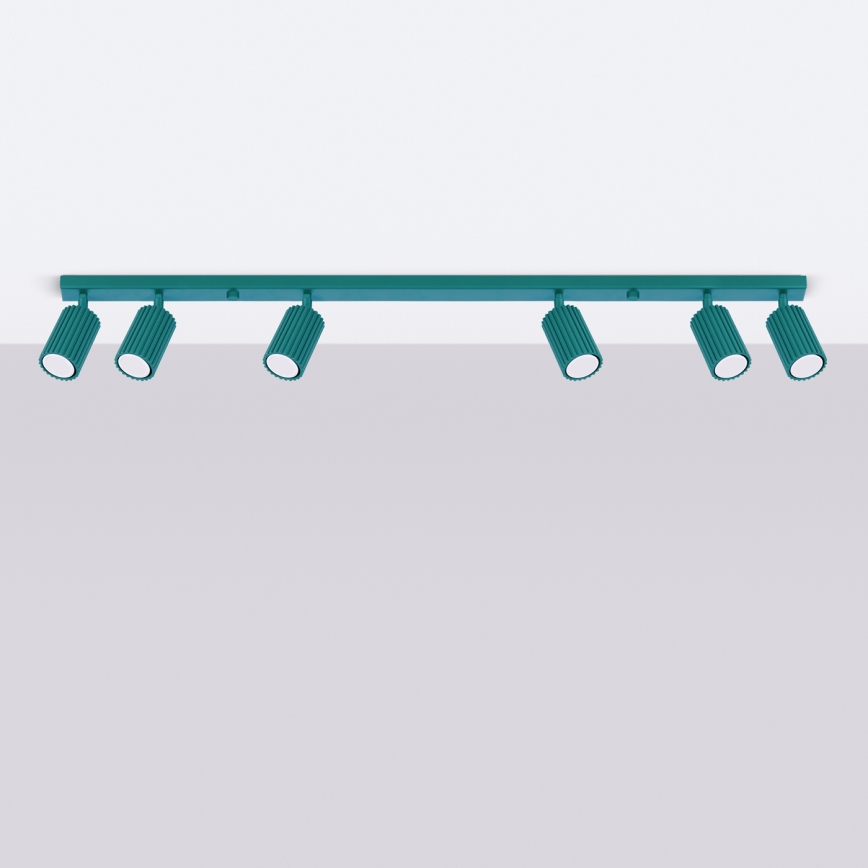 Brilagi - LED spot svetilka CRESTO 6xGU10/10W/230V turkizna