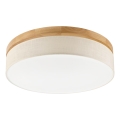Brilagi - LED стельове освітлення BELLADONNA LED/36W/230V діаметр 50 см кремовий/дуб
