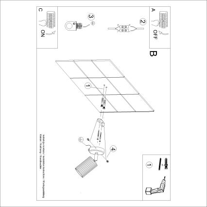 Brilagi - LED stenska reflektorska svetilka CRESTO 1xGU10/10W/230V burgundska