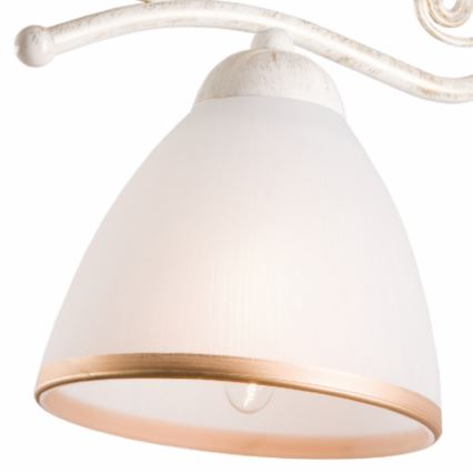 Brilagi - LED stenska svetilka ANTICO 1xE27/60W/230V 3000K bela patina
