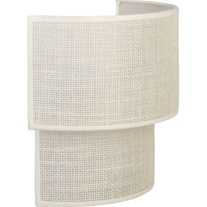 Brilagi - LED stenska svetilka BOHO ECO 1xE27/10W/230V kremna