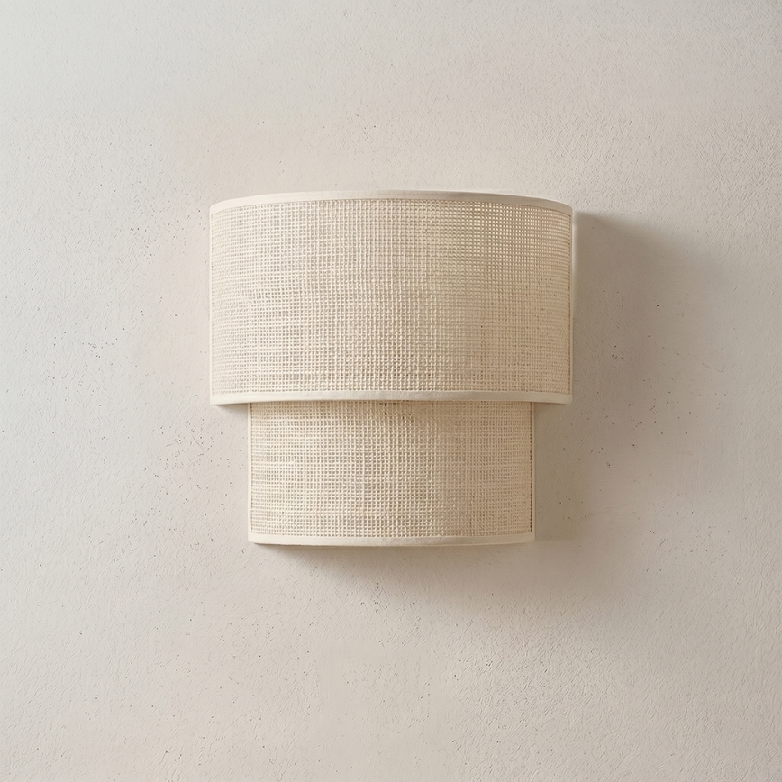Brilagi - LED stenska svetilka BOHO ECO 1xE27/10W/230V kremna