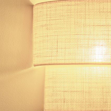 Brilagi - LED stenska svetilka BOHO ECO 1xE27/10W/230V kremna