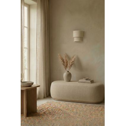 Brilagi - LED stenska svetilka BOHO ECO 1xE27/10W/230V kremna