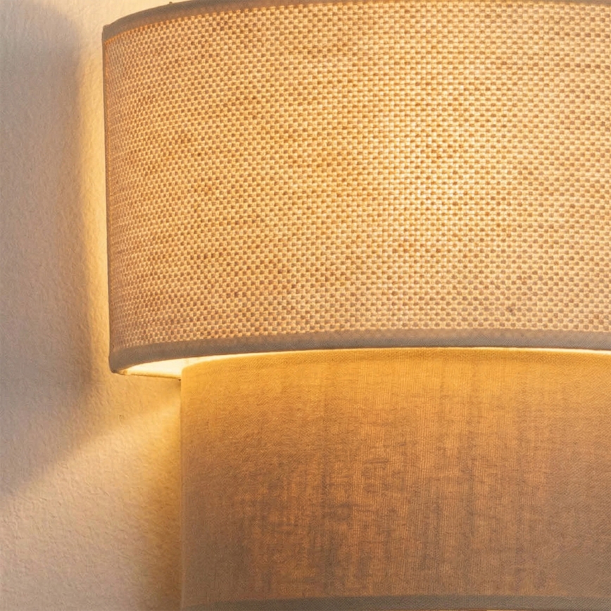 Brilagi - LED stenska svetilka BOHO ECO 1xE27/10W/230V kremna
