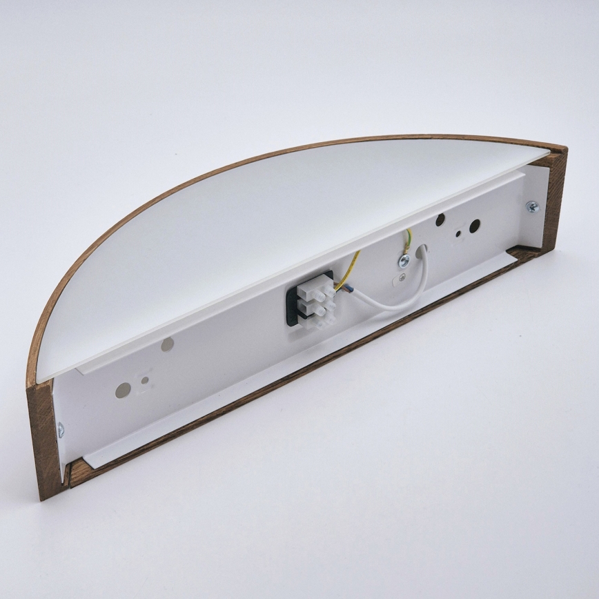 Brilagi - LED stenska svetilka CARVALHO 1xE27/15W/230V hrast-češnja