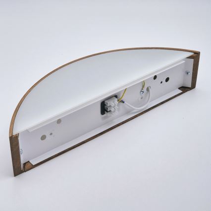 Brilagi - LED Stenska svetilka CARVALHO 1xE27/60W/230V hrast češnja