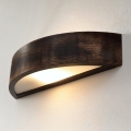 Brilagi - LED stenska svetilka CARVALHO SMOKEY 1xE27/60W/230V hrast