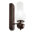 Brilagi - LED Stenska svetilka COTTAGE 1xE14/40W/230V bukev/bela
