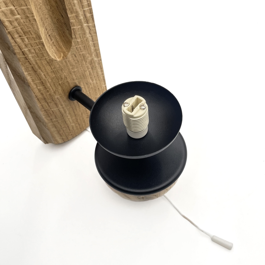 Brilagi - LED Stenska svetilka COTTAGE 1xG9/40W/230V hrast/bela
