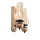 Brilagi - LED Stenska svetilka COTTAGE 2xE14/40W/230V hrast/rjava
