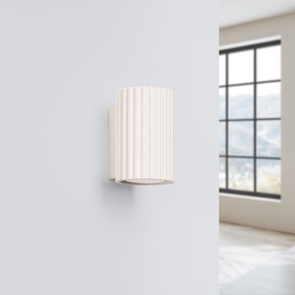 Brilagi - LED stenska svetilka CRESTO 1xGU10/10W/230V 10 cm kremna