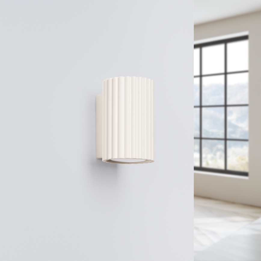 Brilagi - LED stenska svetilka CRESTO 1xGU10/10W/230V 10 cm kremna