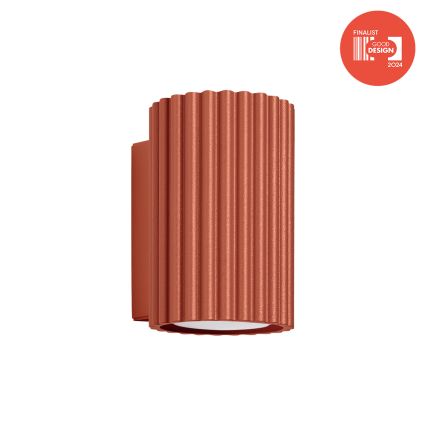 Brilagi - LED stenska svetilka CRESTO 1xGU10/10W/230V 10 cm rdeča