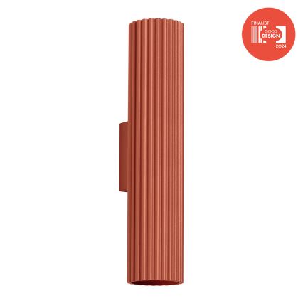 BRILAGI - LED stenska svetilka CRESTO 2xGU10/10W/230V 30 cm oranžna