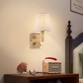 Brilagi - LED Stenska svetilka DEYA 1xE14/40W/230V + LED/3W lan/zlata