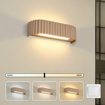 Brilagi - LED stenska svetilka FALCON MODERN LED/10W/230V 30 cm 3000/4500/6000K bež