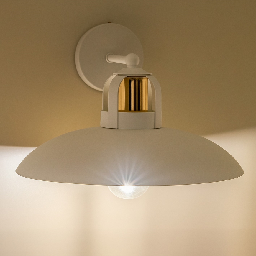 Brilagi - LED Stenska svetilka FLAMENGO 1xE27/60W/230V bela