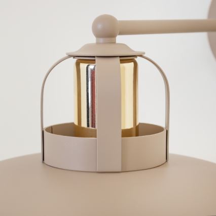 Brilagi - LED Stenska svetilka FLAMENGO 1xE27/60W/230V bež