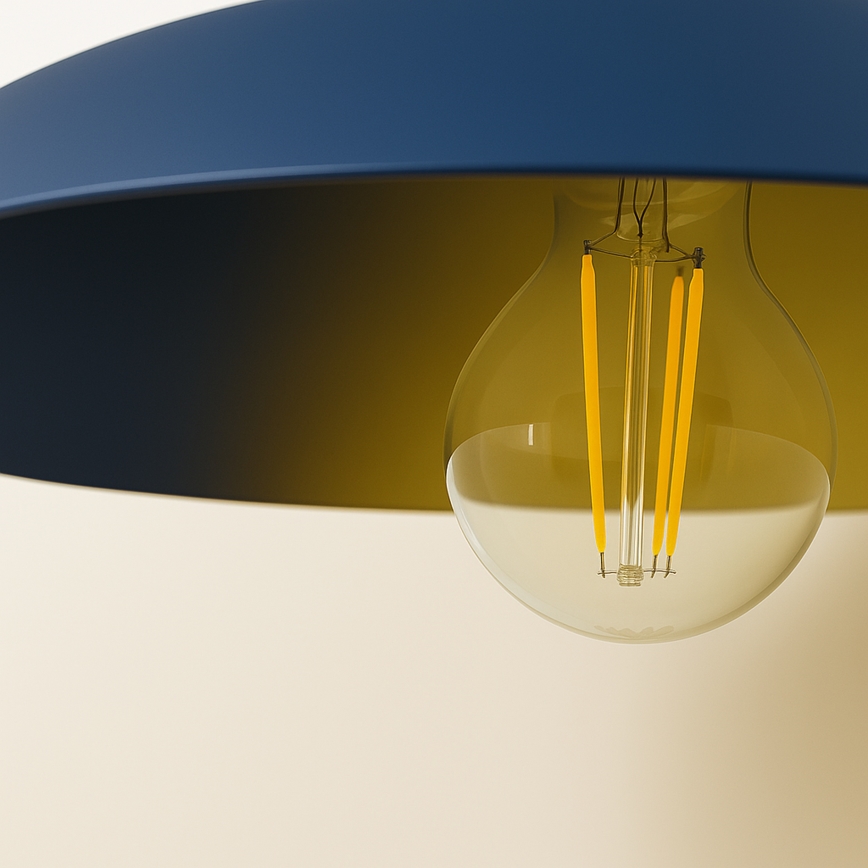 Brilagi - LED Stenska svetilka FLAMENGO 1xE27/60W/230V modra