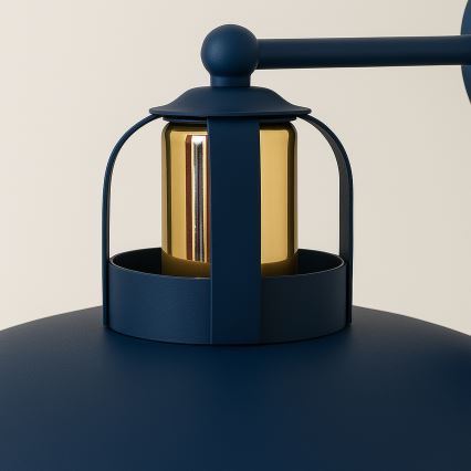 Brilagi - LED Stenska svetilka FLAMENGO 1xE27/60W/230V modra