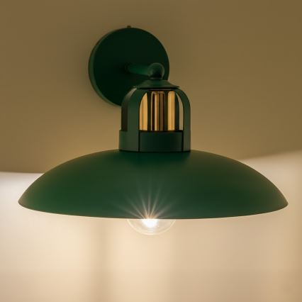 Brilagi - LED Stenska svetilka FLAMENGO 1xE27/60W/230V zelena