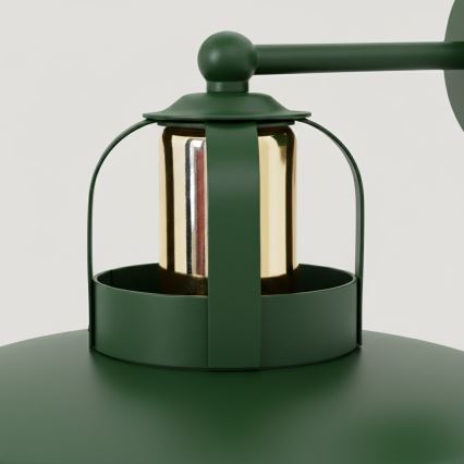 Brilagi - LED Stenska svetilka FLAMENGO 1xE27/60W/230V zelena