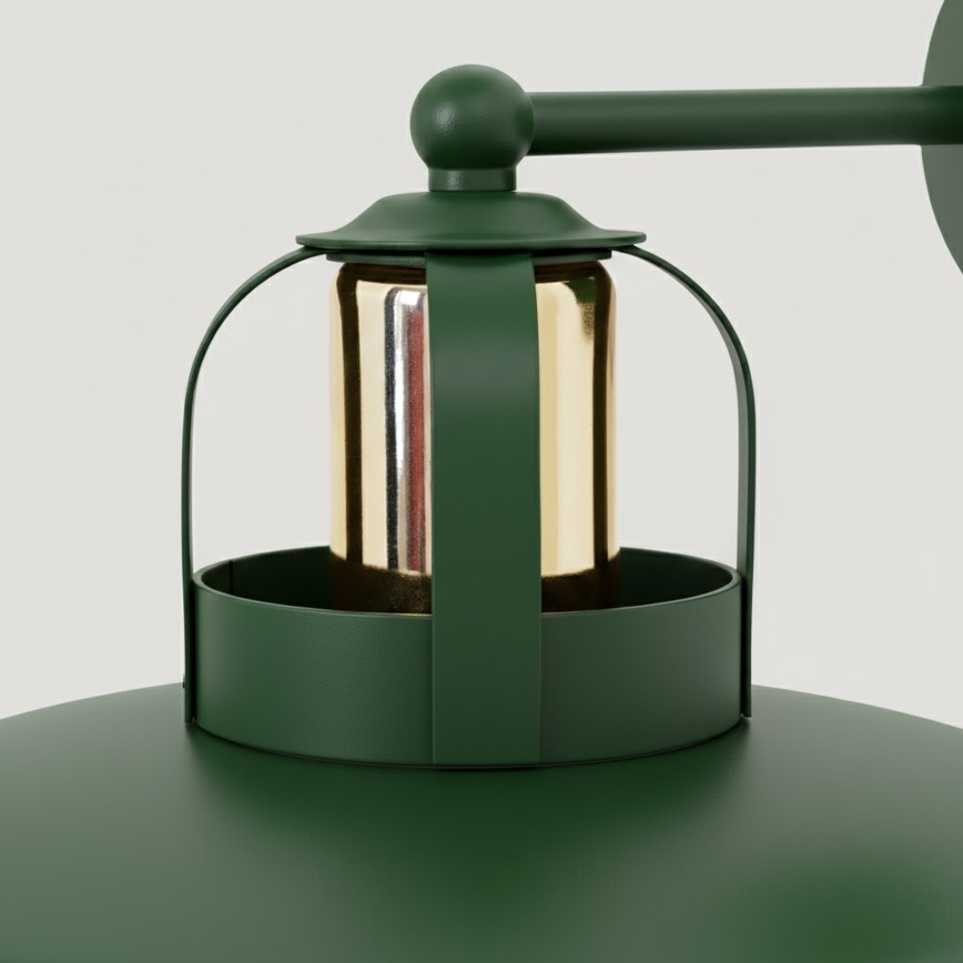 Brilagi - LED Stenska svetilka FLAMENGO 1xE27/60W/230V zelena