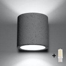 Brilagi -  LED Stenska svetilka FRIDA 1xG9/3,5W/230V beton