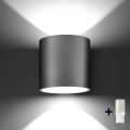 Brilagi -  LED Stenska svetilka FRIDA 1xG9/4W/230V siva