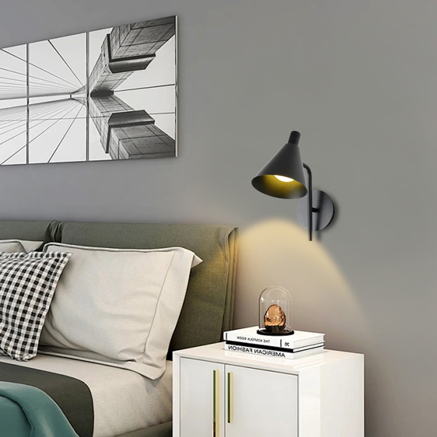 Brilagi - LED Stenska svetilka LUCERA LED/3W/230V črna