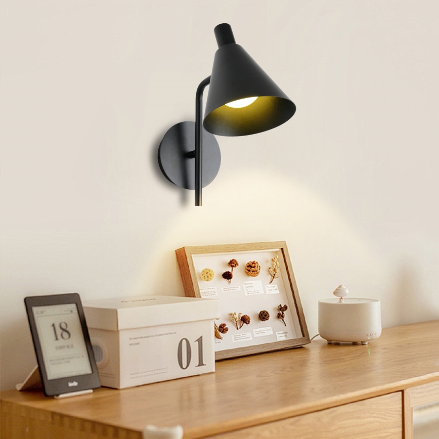 Brilagi - LED Stenska svetilka LUCERA LED/3W/230V črna