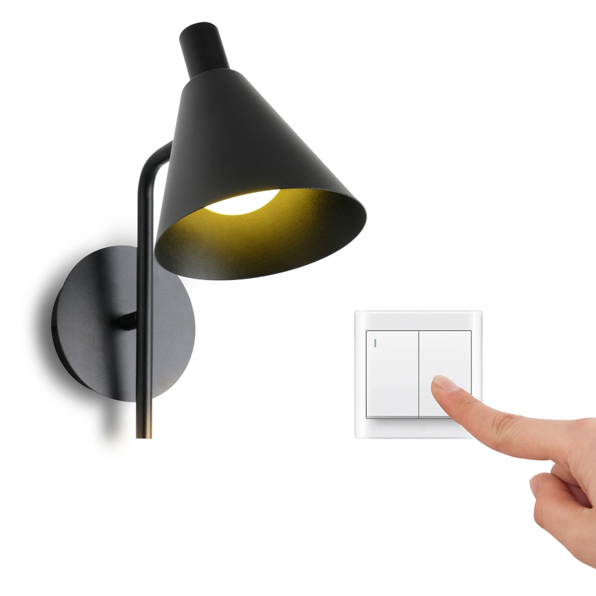 Brilagi - LED Stenska svetilka LUCERA LED/3W/230V črna