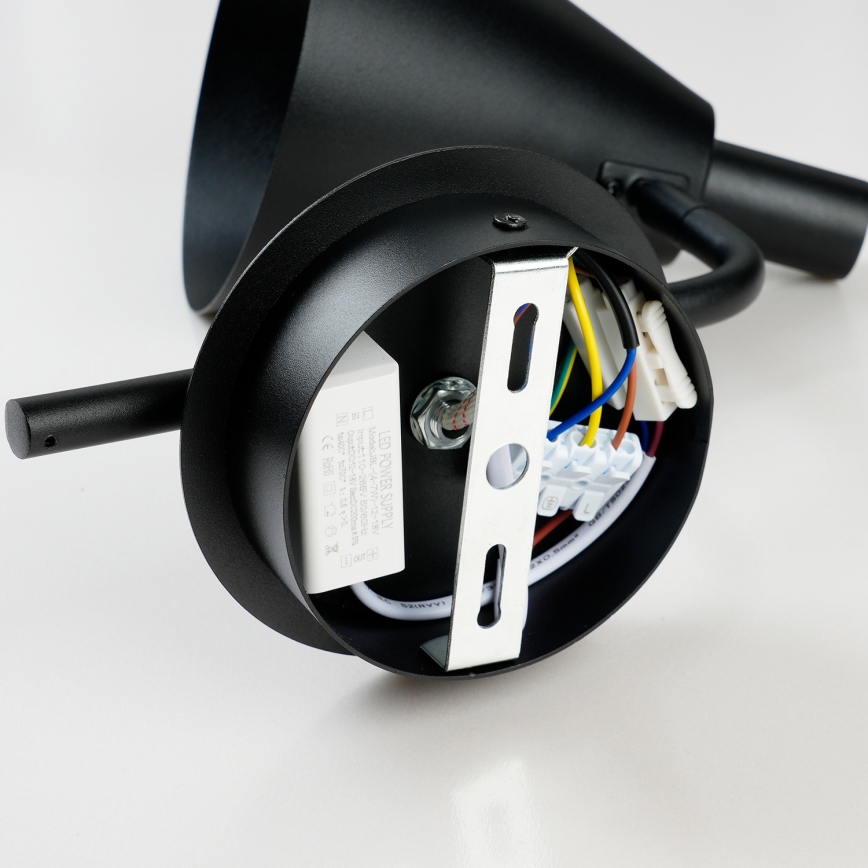 Brilagi - LED Stenska svetilka LUCERA LED/3W/230V črna