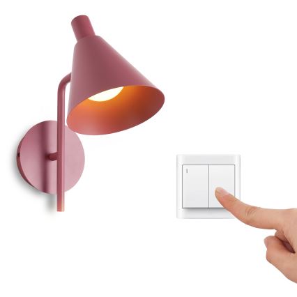 Brilagi - LED Stenska svetilka LUCERA LED/3W/230V rdeča bordo