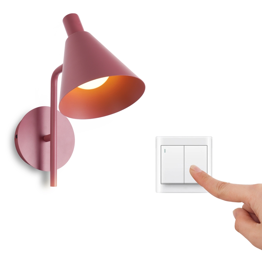 Brilagi - LED Stenska svetilka LUCERA LED/3W/230V rdeča bordo