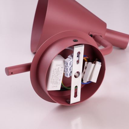 Brilagi - LED Stenska svetilka LUCERA LED/3W/230V rdeča bordo